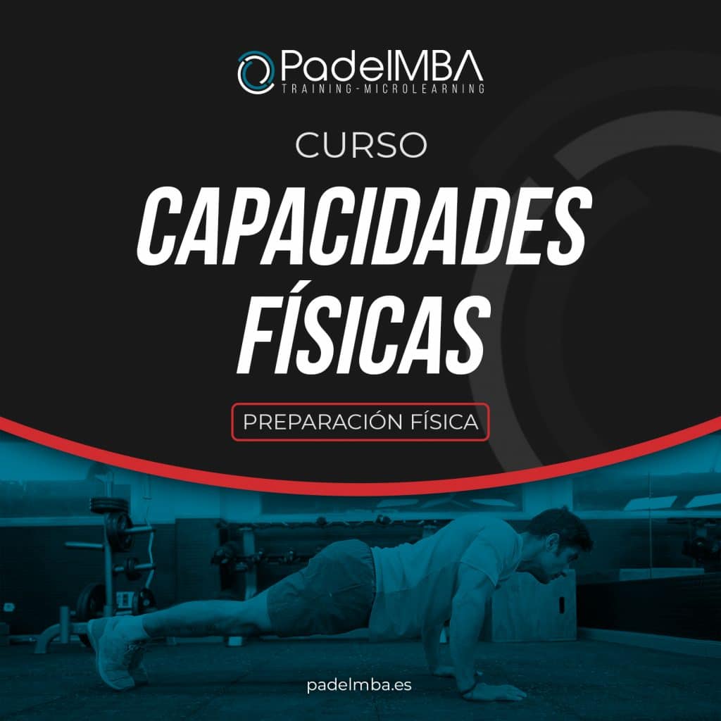 PadelMBA - portada del curso de capacidades físicas para jugadores de pádel