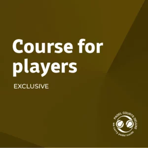 Course for players by Padel Courts Deluxe